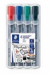 Staedtler Marker Lumocolor flipchart skrągłki 2-5mm asortyment (4)